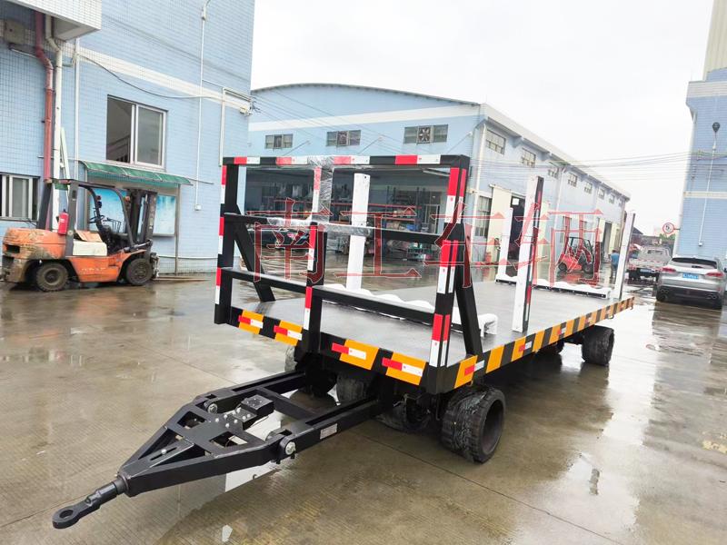 30T重型三亿在线登录-三亿(中国) 带活动插装立柱工具拖车