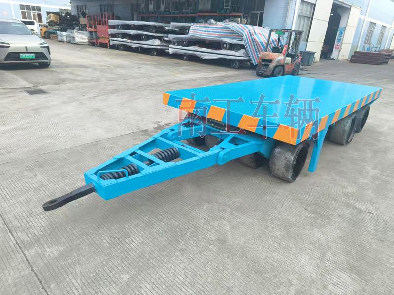 40吨重型三亿在线登录-三亿(中国) 无动力牵引全挂工具拖车